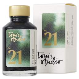 Tom's Studio Fountain Pen Ink - 50 ml, Ivy, with packaging