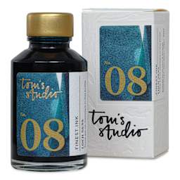 Tom's Studio Fountain Pen Ink - 50 ml, Loch Ness, with packaging