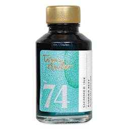 Tom's Studio Shimmer Fountain Pen Ink - Barrier Reef, 50 ml