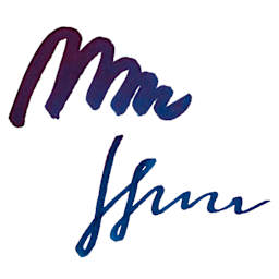 Endless Alchemy Fountain Pen Ink - Candy Sea, swatch