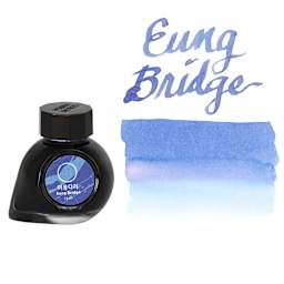 Colorverse Korea Special Fountain Pen Ink - 46 Eung Bridge, swatch and jar