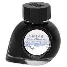 Colorverse Korea Special Fountain Pen Ink - 54 Glistening Winter of Mudeung, jar