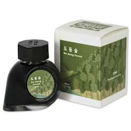 Colorverse Korea Special Fountain Pen Ink - 58 Do-dong Forest, jar and packaging box