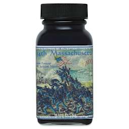 Noodler's Ink Fountain Pen Ink - 54th Massachusetts, bottle