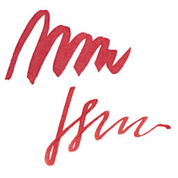 Noodler's Ink Fountain Pen Ink - Red-Black, swatch