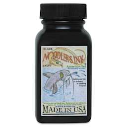 Noodler's Ink Fountain Pen Ink - Eel Black, bottle