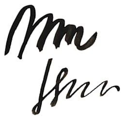 Noodler's Ink Fountain Pen Ink - Eel Black, swatch