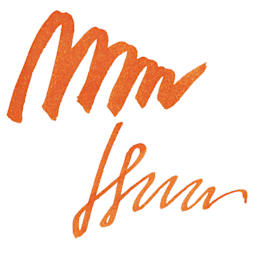 Noodler's Ink Fountain Pen Ink - Habanero, swatch