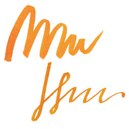 Noodler's Ink Fountain Pen Ink - Southwest Sunset, swatch