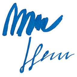 Noodler's Ink Fountain Pen Ink - Blue, swatch