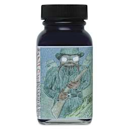 Noodler's Ink Fountain Pen Ink - Bad Blue Heron, bottle