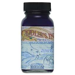 Noodler's Ink Fountain Pen Ink - Eternal Polar Blue, bottle
