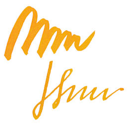 Noodler's Ink Fountain Pen Ink - Golden Brown, swatch