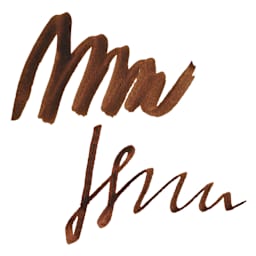 Noodler's Ink Fountain Pen Ink - Walnut, swatch