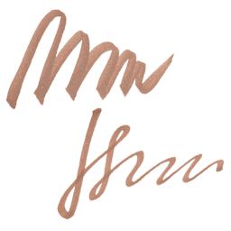 Noodler's Ink Fountain Pen Ink - Eternal Polar Brown, swatch