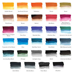 Noodler's Ink Fountain Pen Inks, swatches