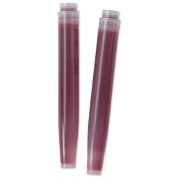 Platinum Pen Ink Cartridges - Red, Pkg of 2