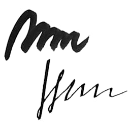  Platinum Chou Kuro Black Ink - 60 ml, swatch