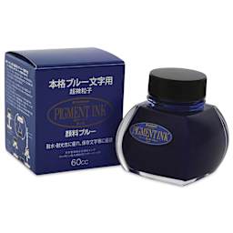 Platinum Pigment Ink - Blue, 60 ml, with packaging
