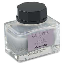Kuretake Ink-Café Drop of Shimmer Ink Additive - Glitter, 20 ml, bottle