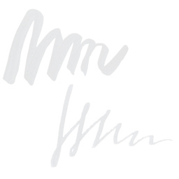 Kuretake Ink-Café Drop of Snow Ink Additive, swatch