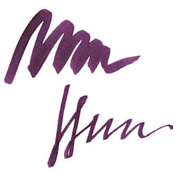 Kuretake Ink-Café Art Nouveau Ink - Perkin Mauve, swatch