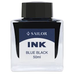 Sailor Ink - Blue Black, 50 ml, front of bottle
