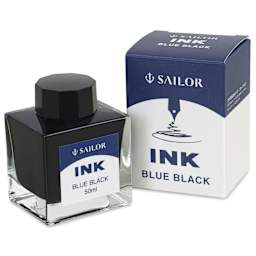Sailor Ink - Blue Black, 50 ml, bottle with packaging