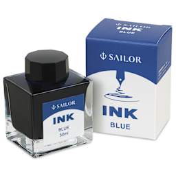 Sailor Ink - Blue, 50 ml, bottle with packaging