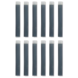 Sailor Ink Cartridges - Black, Pkg of 12