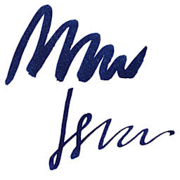 Sailor USA State Ink - New York, Blue Black, 20 ml, swatch