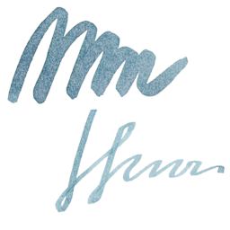 Sailor USA State Ink - Minnesota, Northern Lights Blue Gray, 20 ml swatch