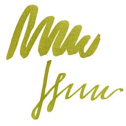 Sailor USA State Ink - Wyoming, Chartreuse, 20 ml, swatch