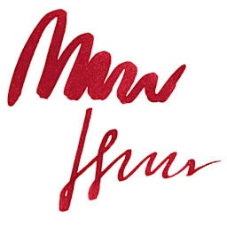 Sailor USA State Ink - Virginia, Red, 20 ml, swatch