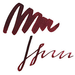 Sailor USA State Ink - Missouri, BBQ Red Brown, 20 ml, swatch