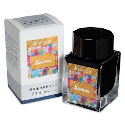 Sailor USA State Ink - Kansas, Golden Yellow, 20 ml, with packaging