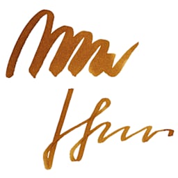 Sailor USA State Ink - Kansas, Golden Yellow, 20 ml, swatch