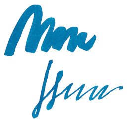 Sailor USA State Ink - Michigan, Blue, 20 ml, swatch