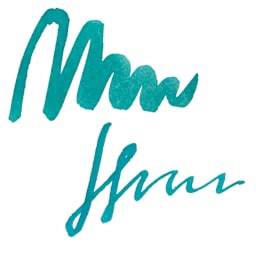 Sailor USA State Ink - Alaska, Aqua Blue, 20 ml, swatch