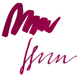 Sailor USA State Ink - Delaware, Fuchsia, 20 ml, swatch