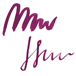 Sailor USA State Ink - South Carolina, Amethyst Purple, 20 ml, swatch