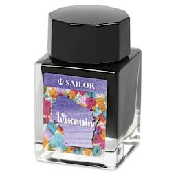 Sailor USA State Ink - Wisconsin, Violet, 20 ml