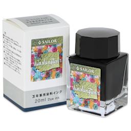 Sailor USA State Ink - Washington, Green, 20 ml, with packaging