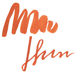 Sailor USA State Ink - Nevada, Reddish Brown, 20 ml, swatch