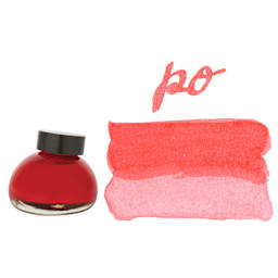 Kakimori Pigment Ink - 01 Po, swatch and bottle