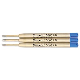 Kaweco G2 Ballpoint Refills - Blue, 1.0 mm, Pkg of 3, out of packaging