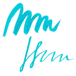 Kaweco Fountain Pen Ink - Paradise Blue, swatch