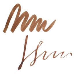 Kaweco Fountain Pen Ink - Caramel Brown, swatch