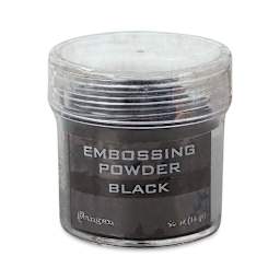 Ranger Embossing Powder  - Black, Fine, 1 oz