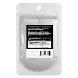 Back of PolyColor Resin Pigment Powder - White Metallic, 15 g